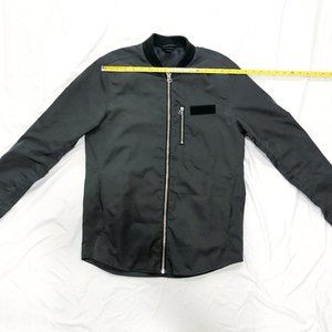 H&M black zip up jacket - bought in Prague 2014